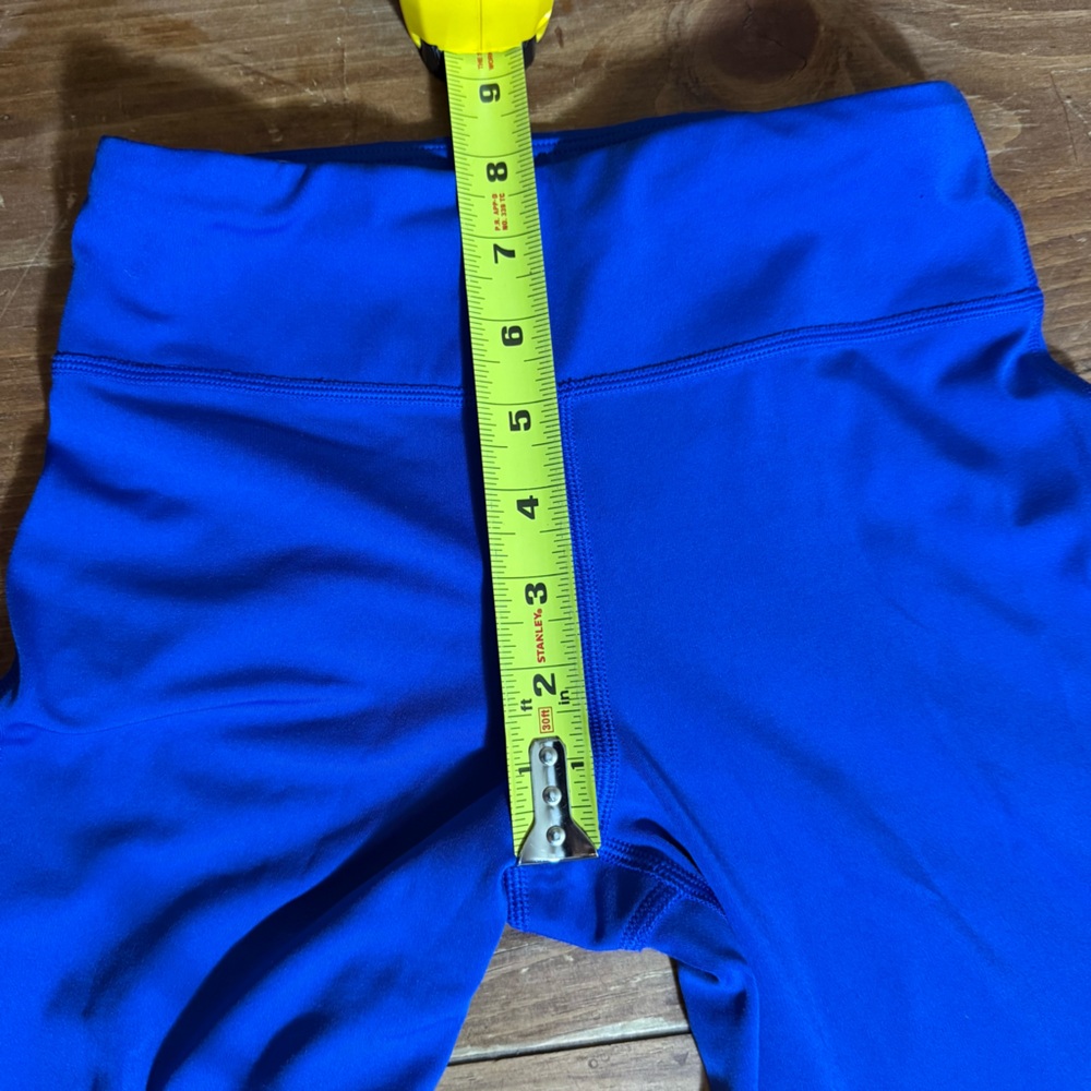 Athleta Girl High Rise Flare Pant Blue size Medium 8/10 - Picture 6 of 7